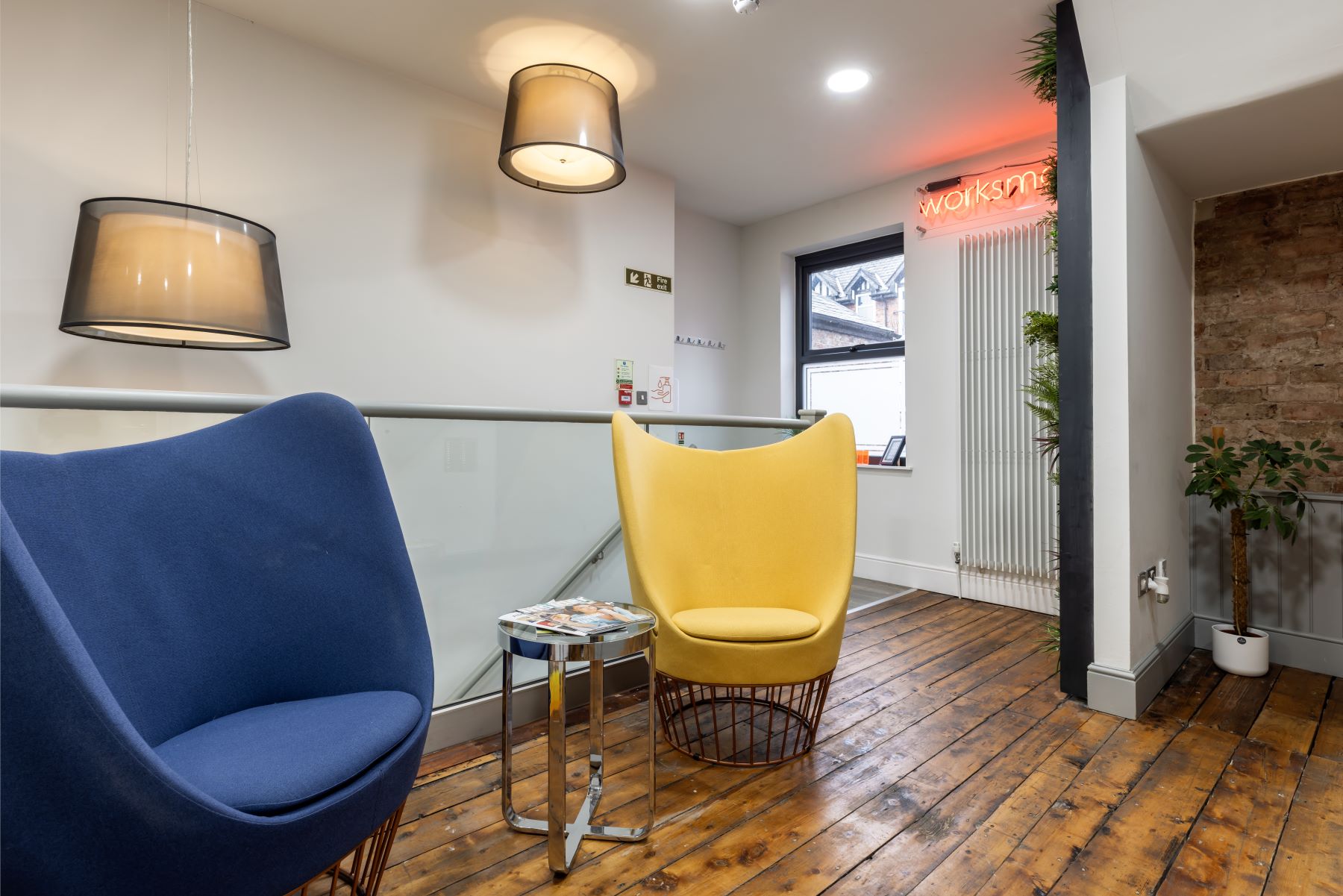 Modern private office interior